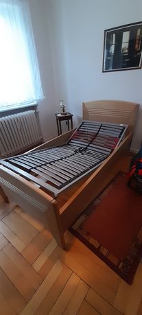Łóżko rehabilitacyjne drewniane bukowe