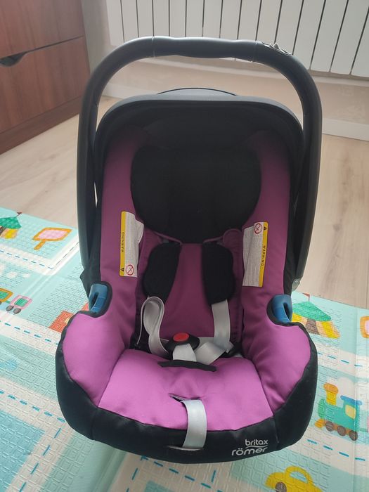 Автолюлька Britax Romer Baby safe plus II RM колір cool berry