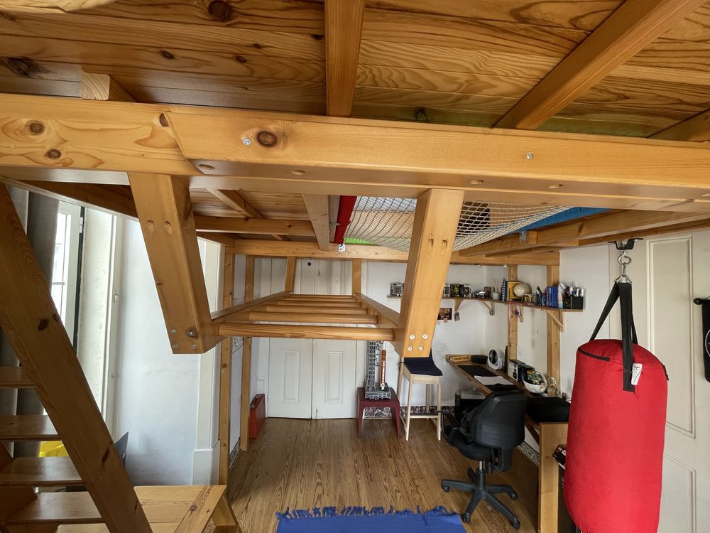 Mezanine para quarto criancas