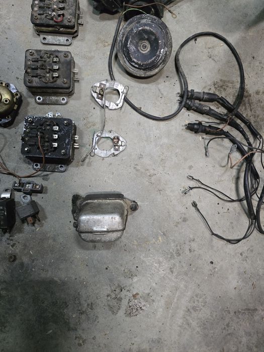 Instalacja elektryczna mz etz 125/150 regulator, cewka, czujnik stopu
