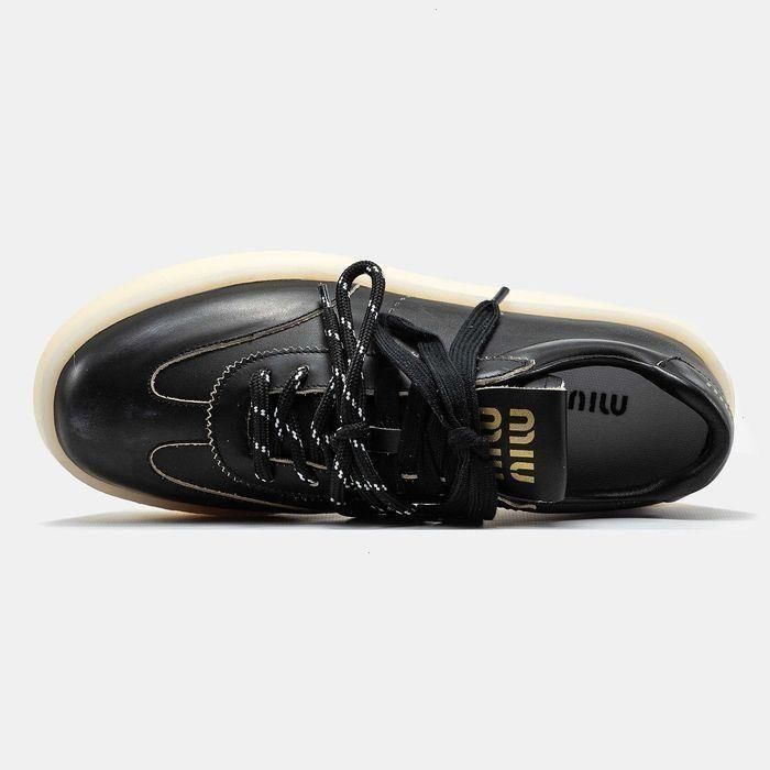 Оригінал Miu Miu кросівки кеды жіночі нові шкіряні демісезон