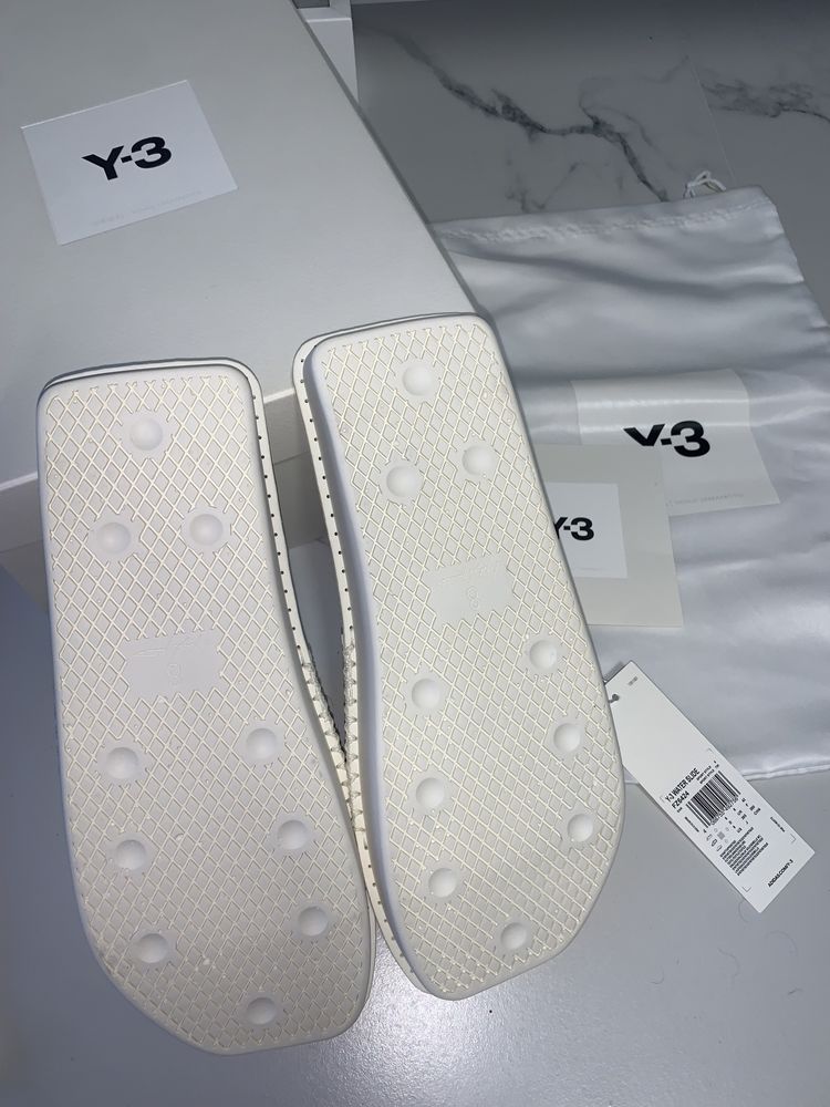 Тапочки Adidas Y-3 Water Slides White. Ориг. Новые.