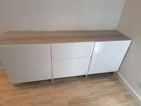 Komoda ikea besta, kombinacja z szufladami