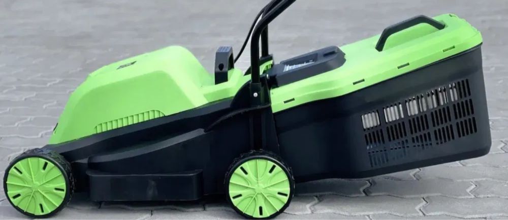 Газонокосарка електрична GREEN FORESTER 1400Вт Газонокосилка электро