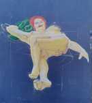 Desenho Original Desenhado a Pastel Seco 65 X 80