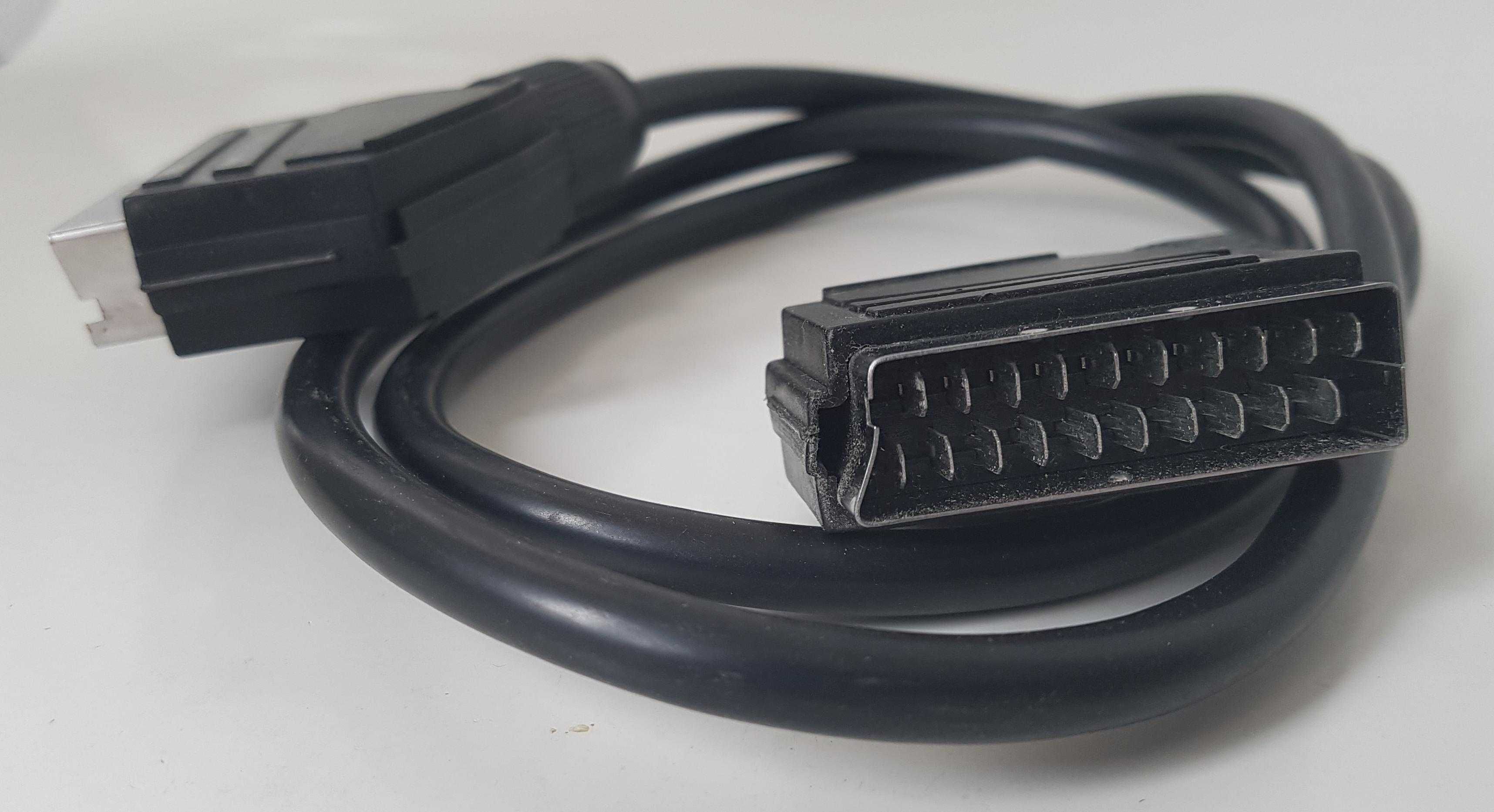 Przewód EURO-EURO SCART 21 pin 1.5 m kabel 1,5 m