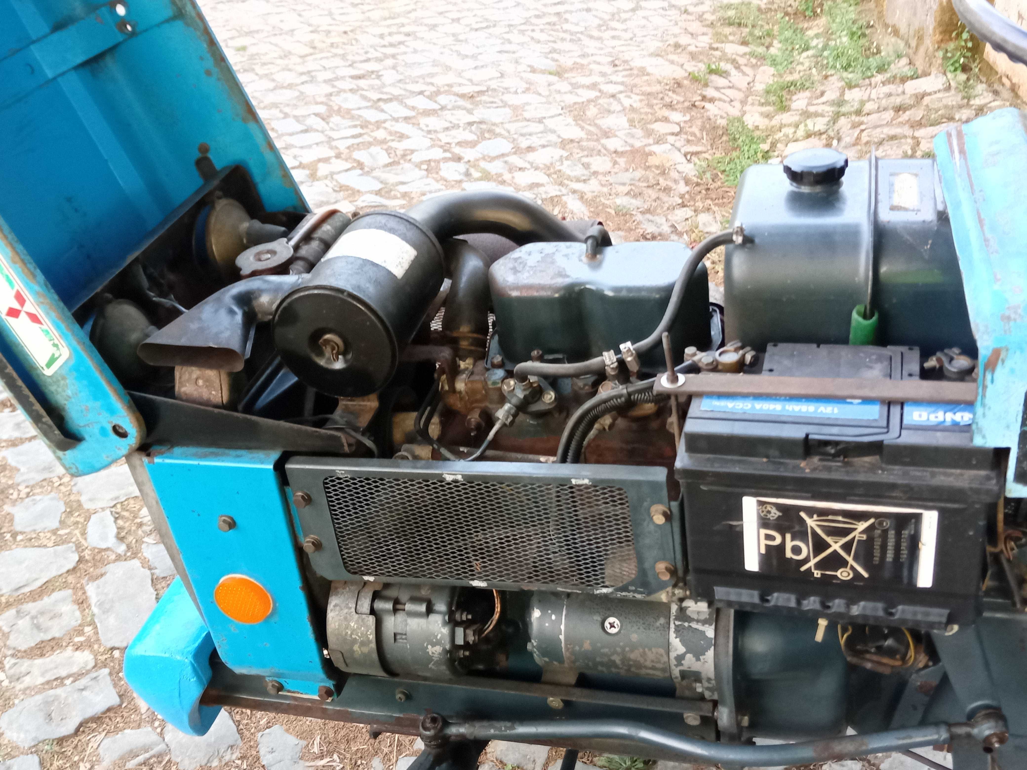 Mitsubishi D 1500 é a solução ideal para trabalhar o seu terreno.