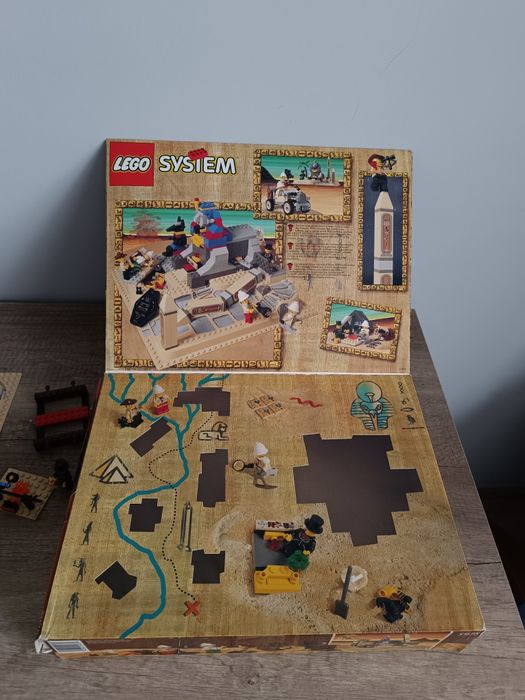 Lego 5978 Sphinx Secret Surpise Sekret Sfinksa Pudełko Instrukcja USA