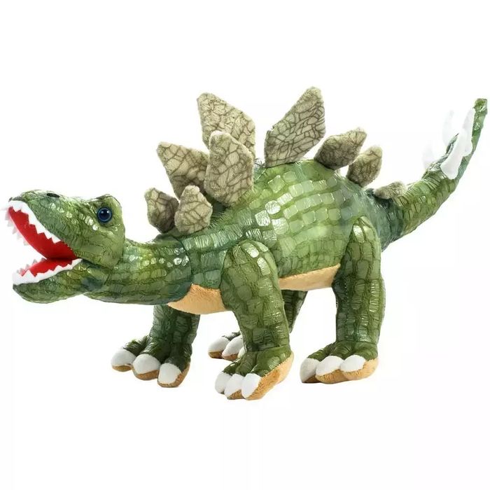 Dinozaur Stegozaur ciemny zielony 43cm. Beppe