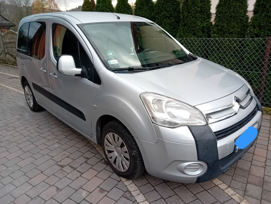Citroen berlingo 1.6hdi klima zdrowy dwóch stron drzwi 2012r