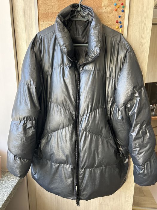 Massimo dutti kurtka srebrna rozmiar M