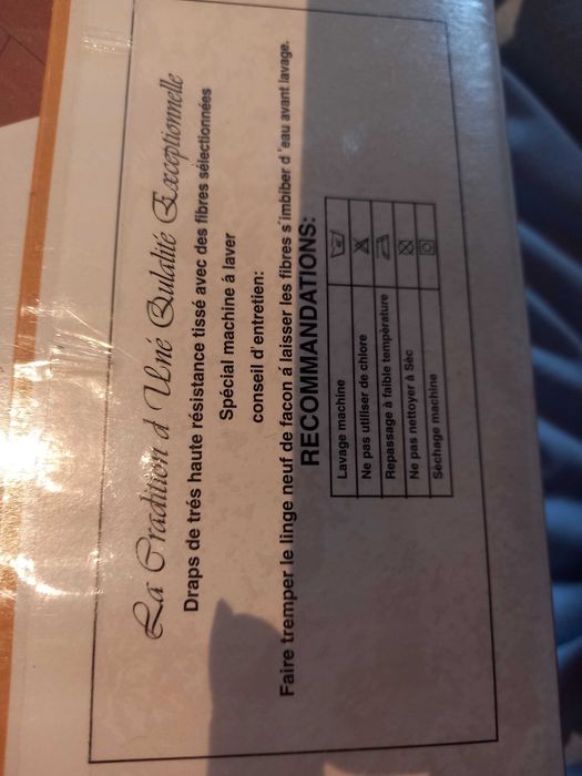 Conjunto de lençóis, cama de casal - Collection Audrey