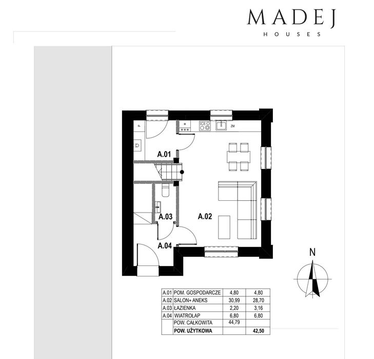 OSTATNI Dom Dwulokalowy - m2- 5416,66 zł - OSIEDLE pod OJCOWEM