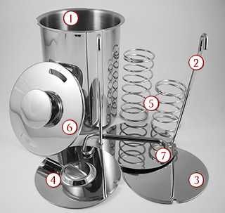 Szynkowar praska schinkenfee stal nierdzewna edelstahl  bez woreczków