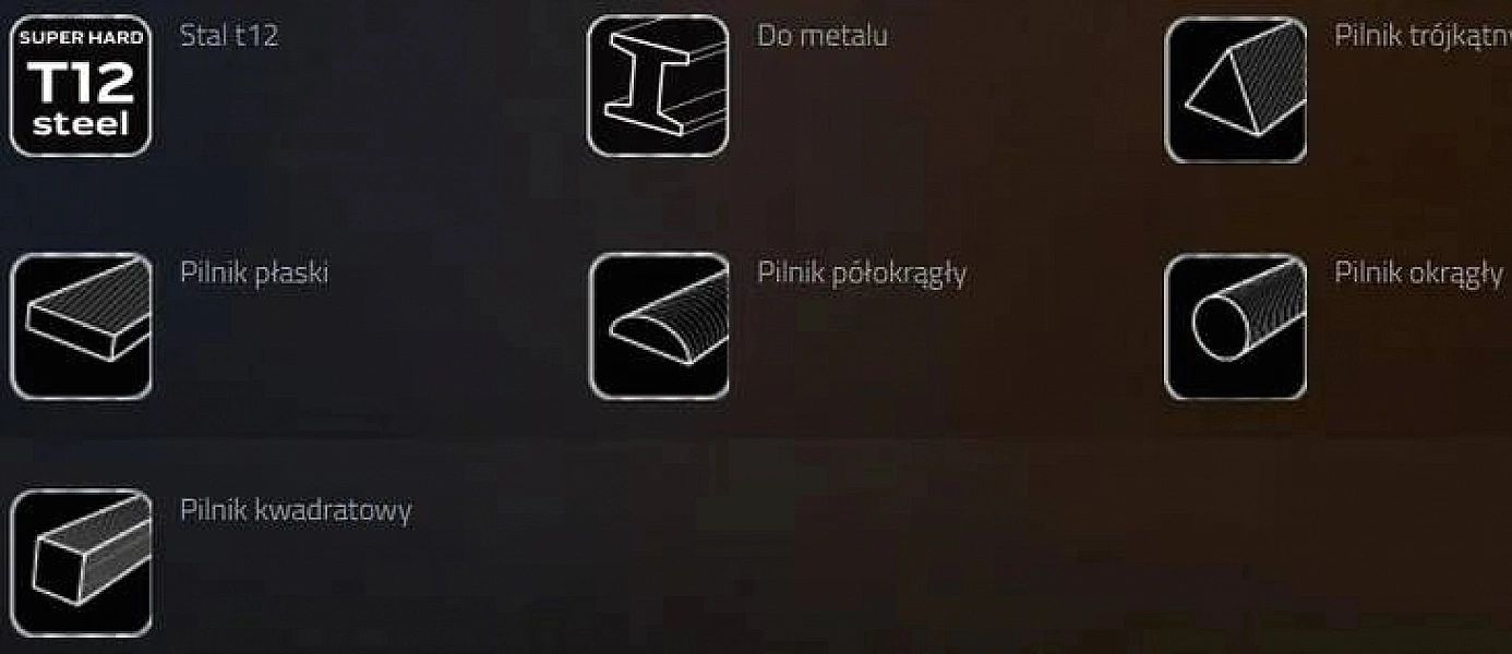 Zestaw Pilników Do Metalu Zdzieraki 200mm 5szt Neo