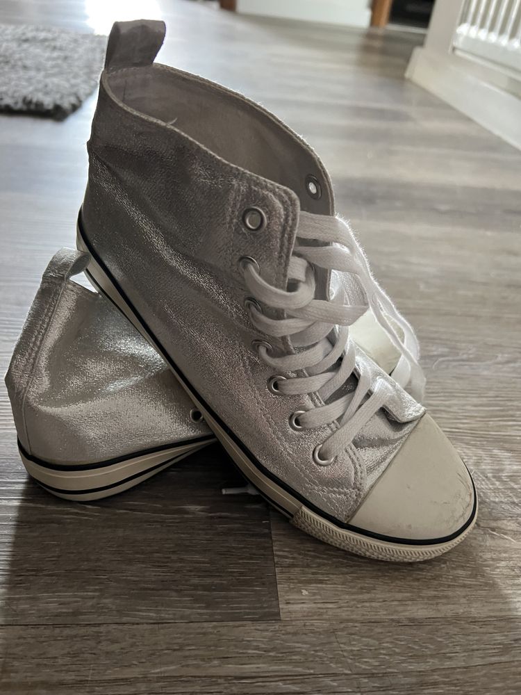 Trampki wysokie 38 jak nowe