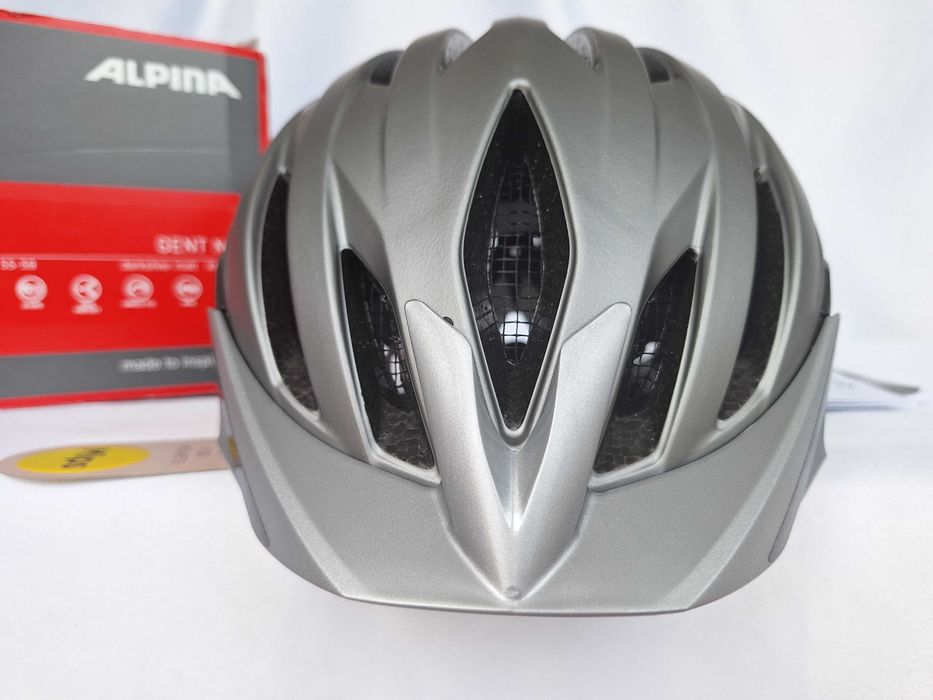 Kask rowerowy Alpina Gent Mips Darksilver Matt M 55-59cm