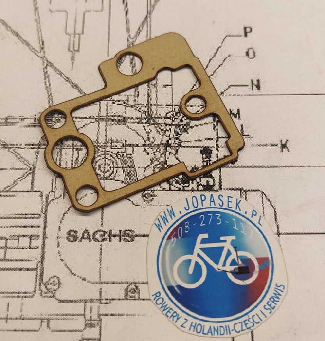 ZESTAW NAPRAWCZY komory pływaka gaźnik TK - nowy Sachs301a Spartamet