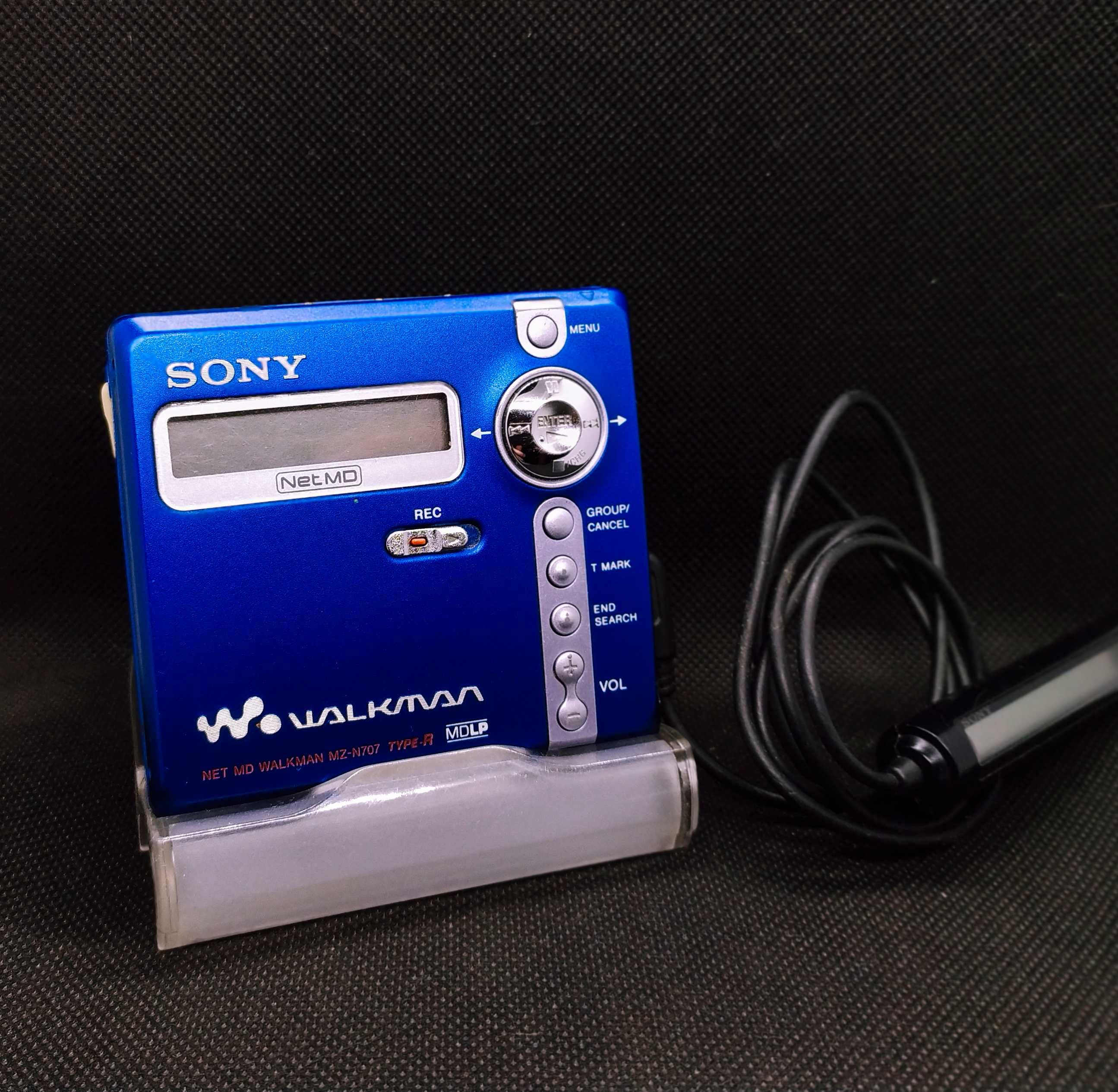 SONY NET MD MZ-N707 leitor gravador minidisk (Raro)
