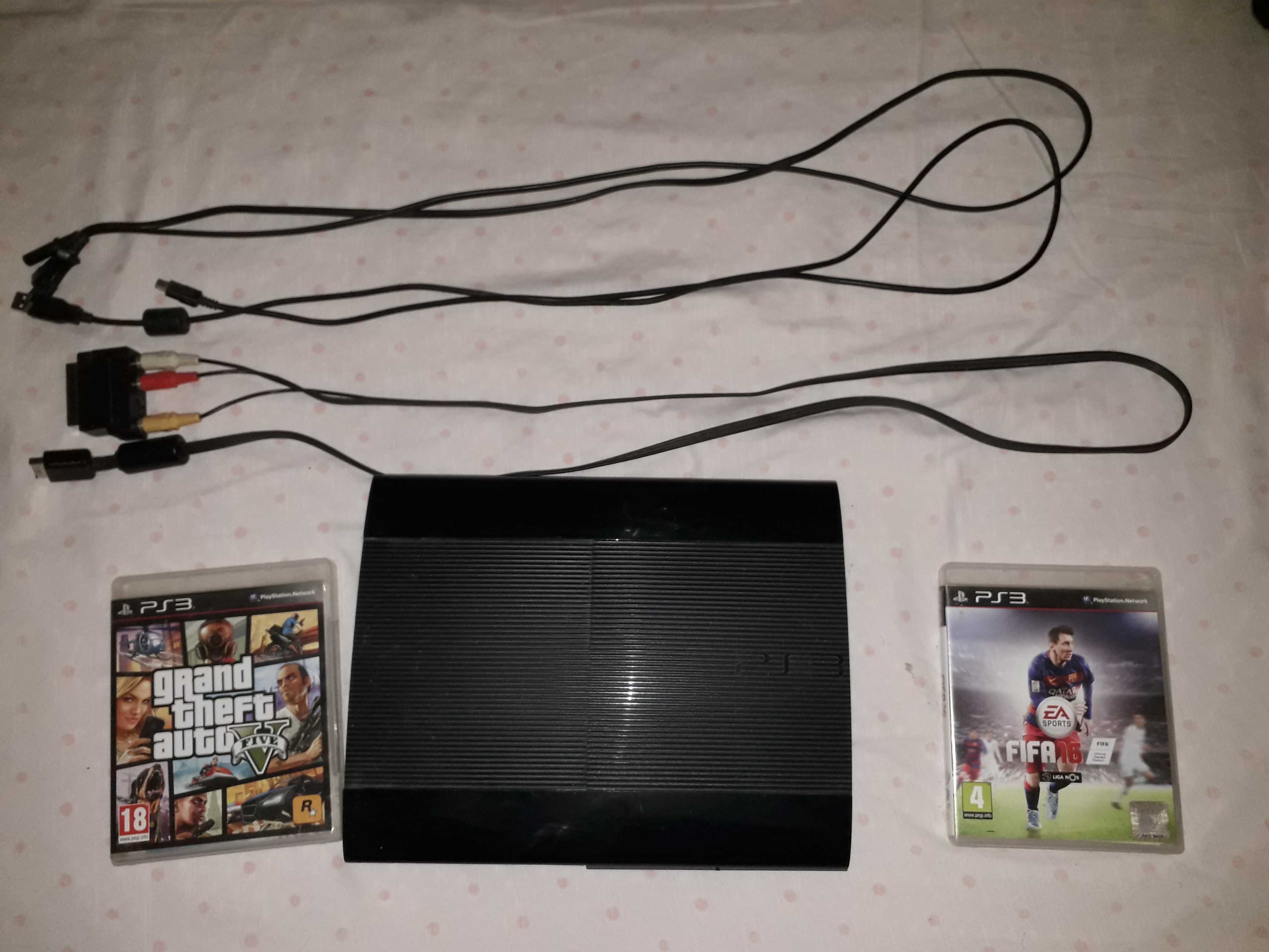 Playstation 3 (500 GB) sem comando