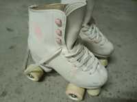 Patins brancos tamanho 36