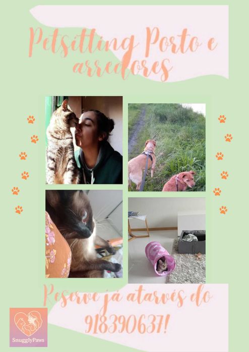 Petsitting Porto e arredores