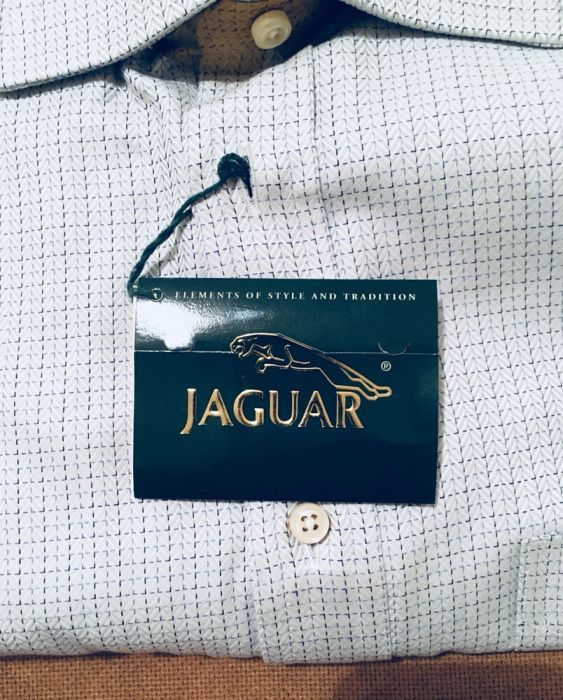 Camisa Jaguar nova de algodão tamanho 41