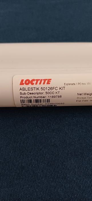 Klej dwuskładnikowy Loctite ablestik 50126FC