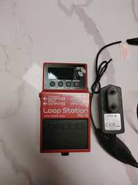 Boss Loop Station RC-5 + Transformador