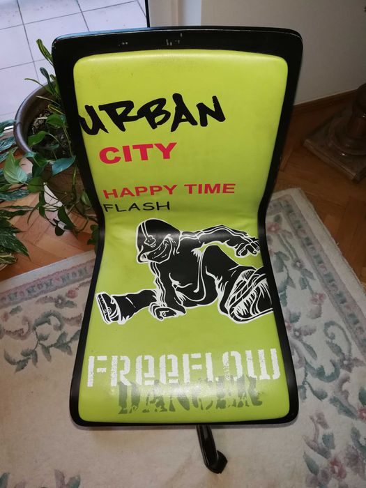 Krzesło fotel do biurka ikea młodzieżowy urban city style dzieciecy