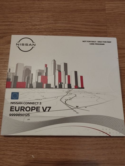 Cartão Nissan connect 3 europe v7 última versão original