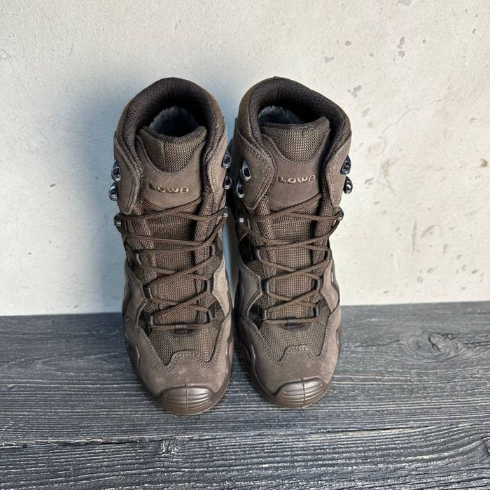 Тактичні черевики Lowa Zephyr GTX MID TF Dark Brown