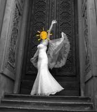 Свадебное платье S-M/ Весільна сукня розмір S-M.