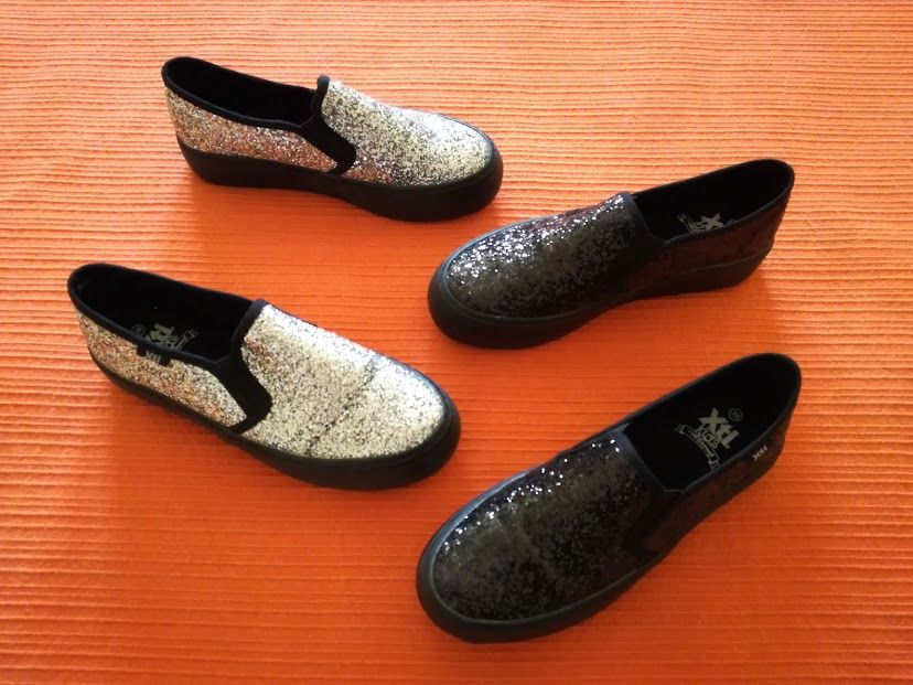 Lote Sapatos Silp On Glitter, 36