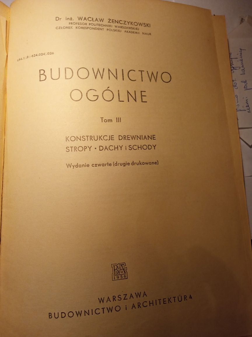 Budownictwo ogólne tom lll.