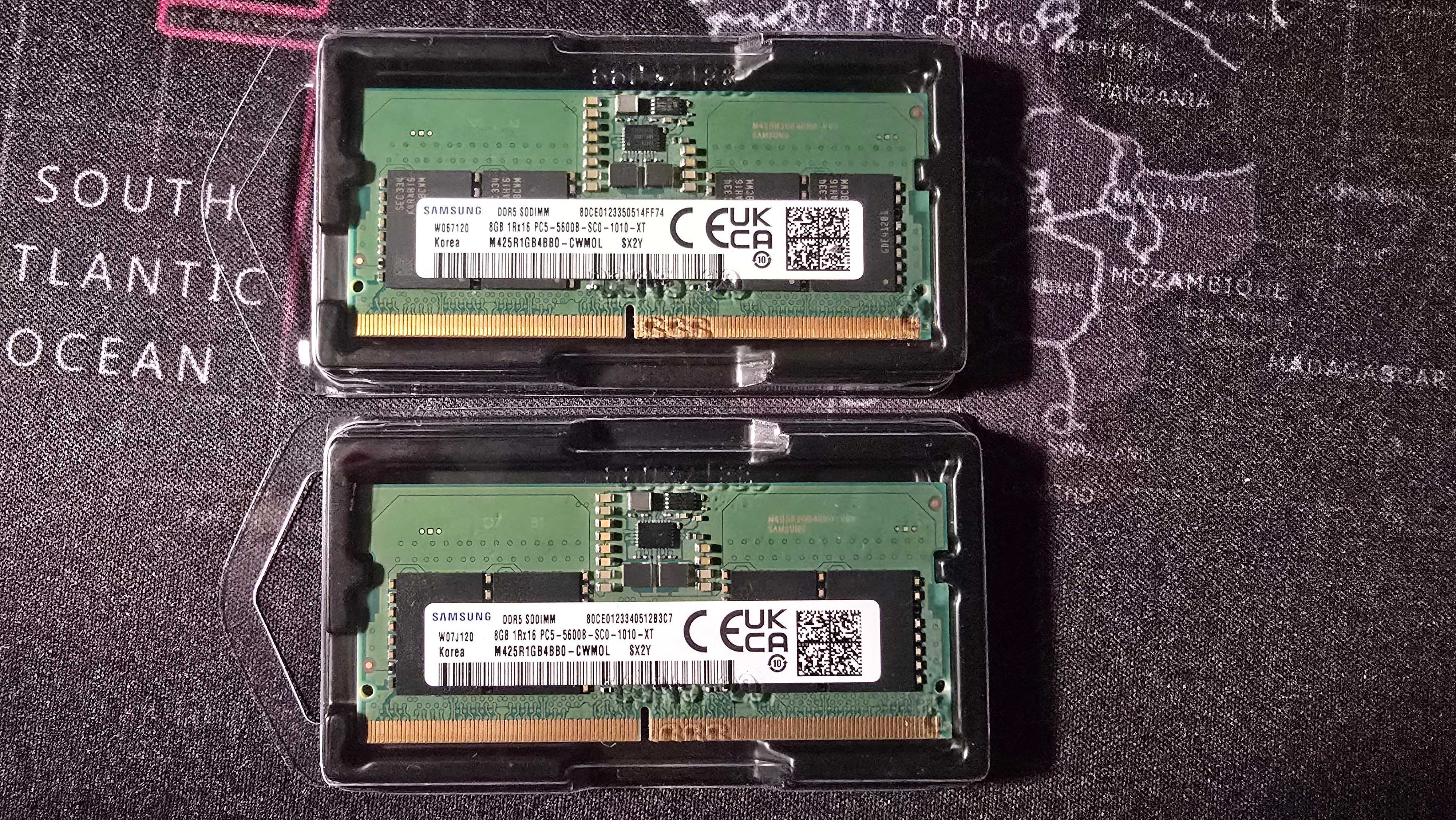 Пам'ятб DDR5 16 gd (8GBx2) Samsung SODIMM DDR5 M425R1GB4BB0-CW