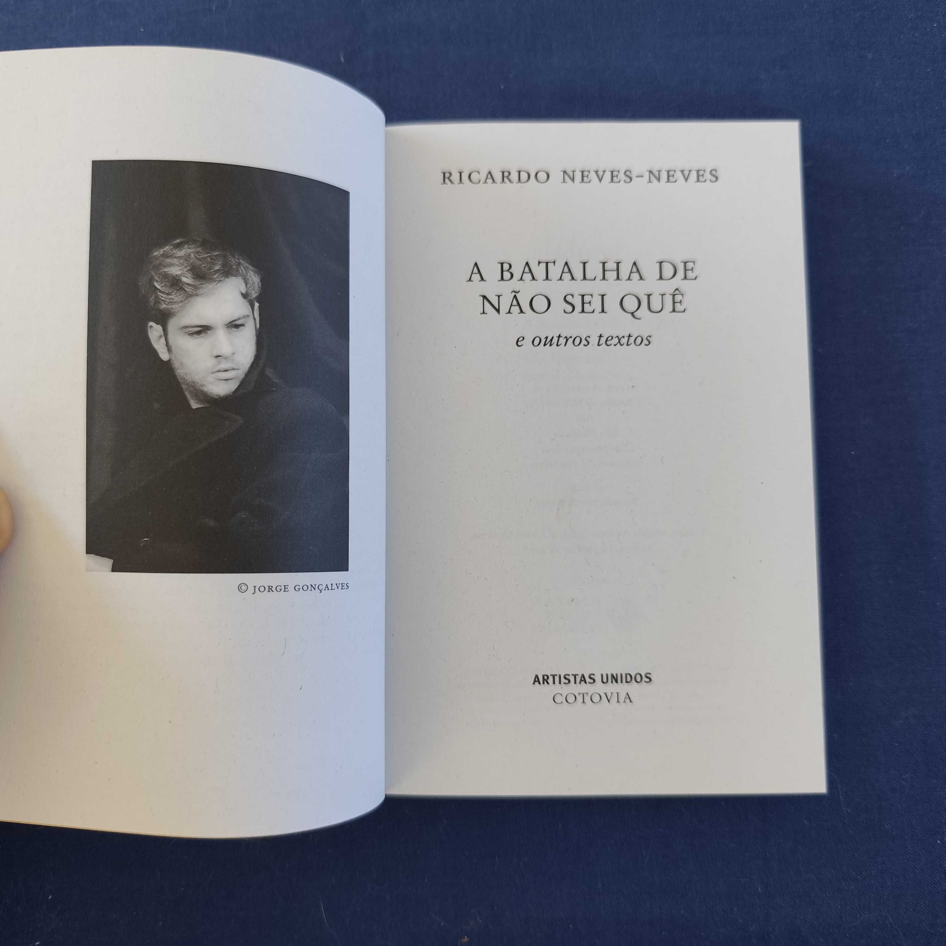 Ricardo Neves-Neves - A Batalha do não sei quê e outros textos