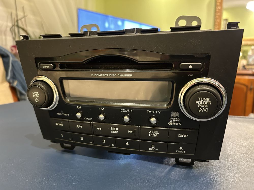 Radio samochodowe oryginalne HONDA CRV III CD 6 płyt Tuner FM Białysto