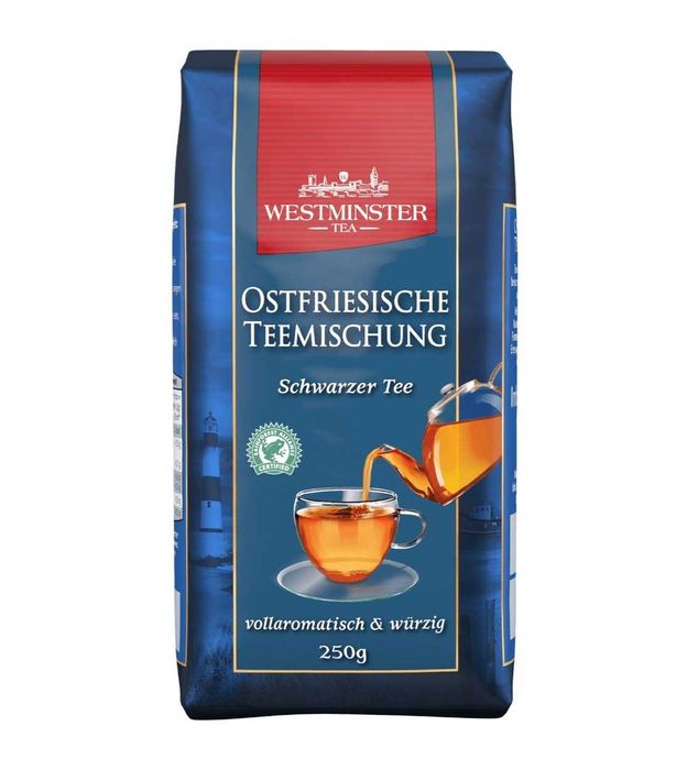 Чай Чорний  Вестмінстер WESTMINSTER, Ostfriesische Teemischung, 250 г
