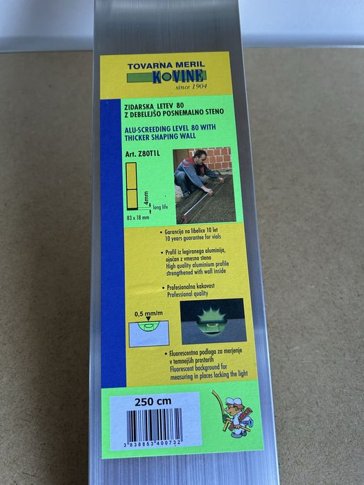 Łata posadzkarska wzmocnione KOVINE Komplet 4 sztuki