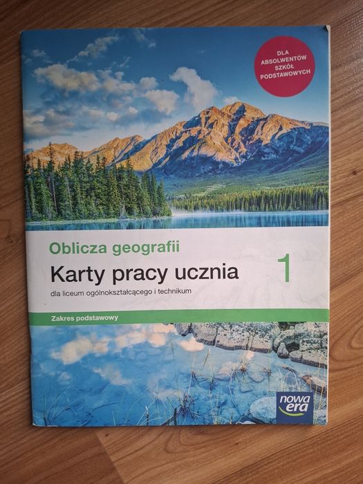 karty pracy ucznia geografia klasa 1