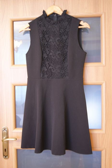 ZARA 38 M słiczna sukienka czarna