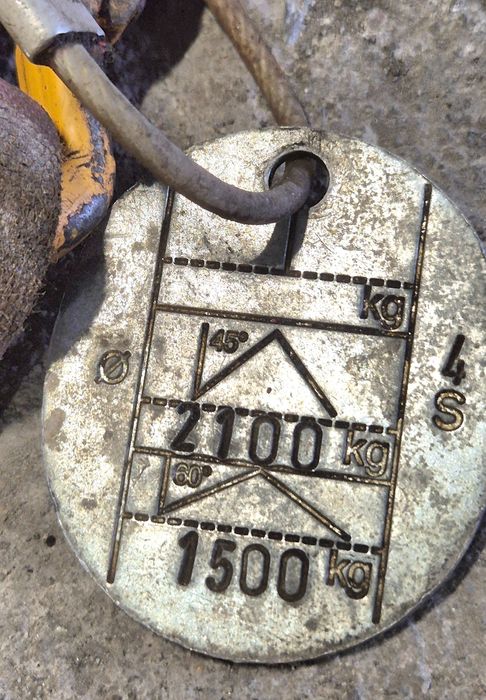 Zawiesie łańcuchowe 4-cięgnowe 2.1T z hakami obrotowymi NOWE