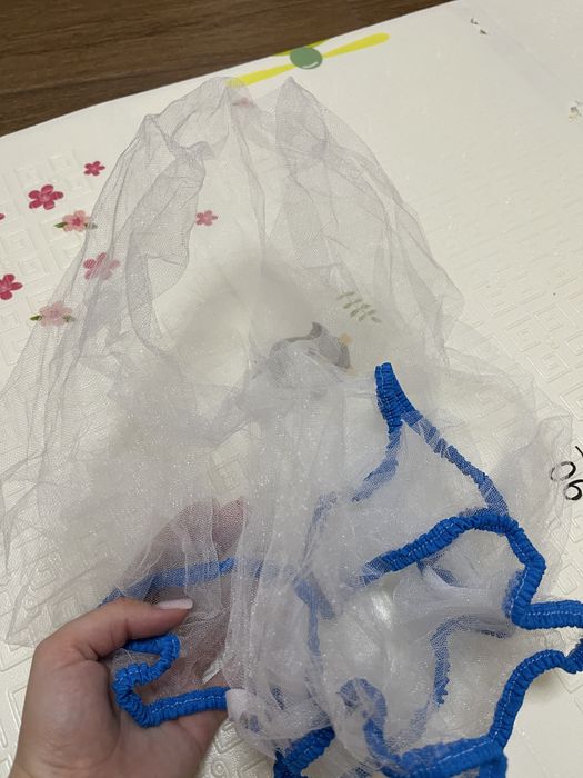 Сітка мілка антимоскітна для візочка універсальна