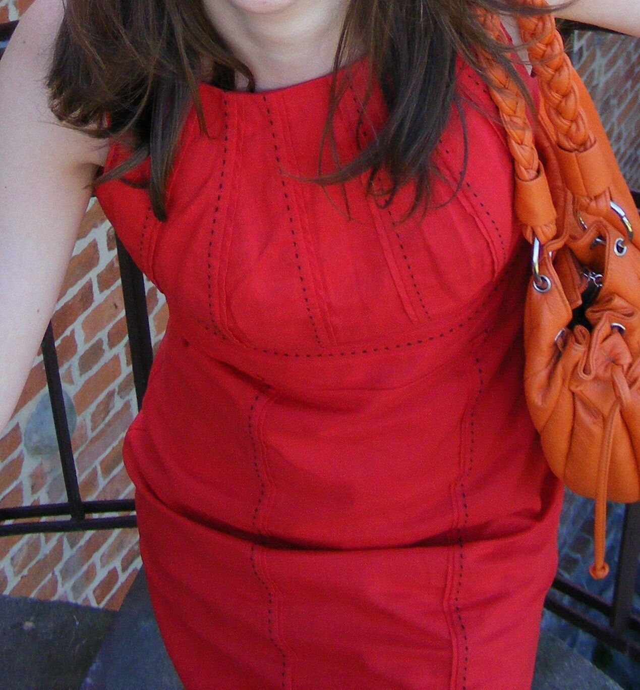 Czerwona sukienka Quiosque rozm. 36