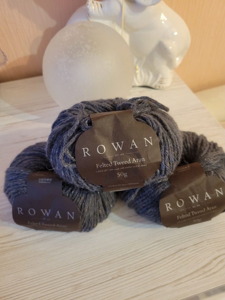 Пряжа rowan felted tweed aran