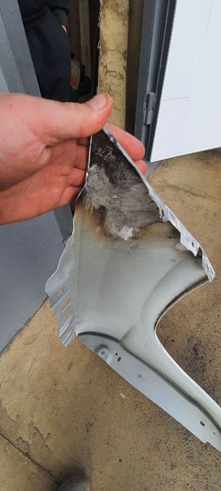 Мерседес GL X166  левое крыло