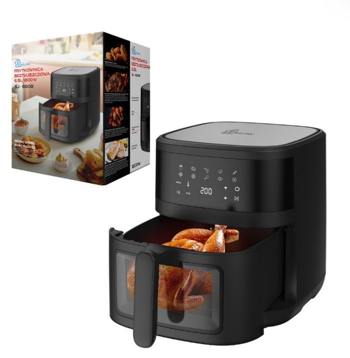 Frytkownica beztłuszczowa Air Fryer  EXTRALINK 1800W 6,5ll SJ-650B