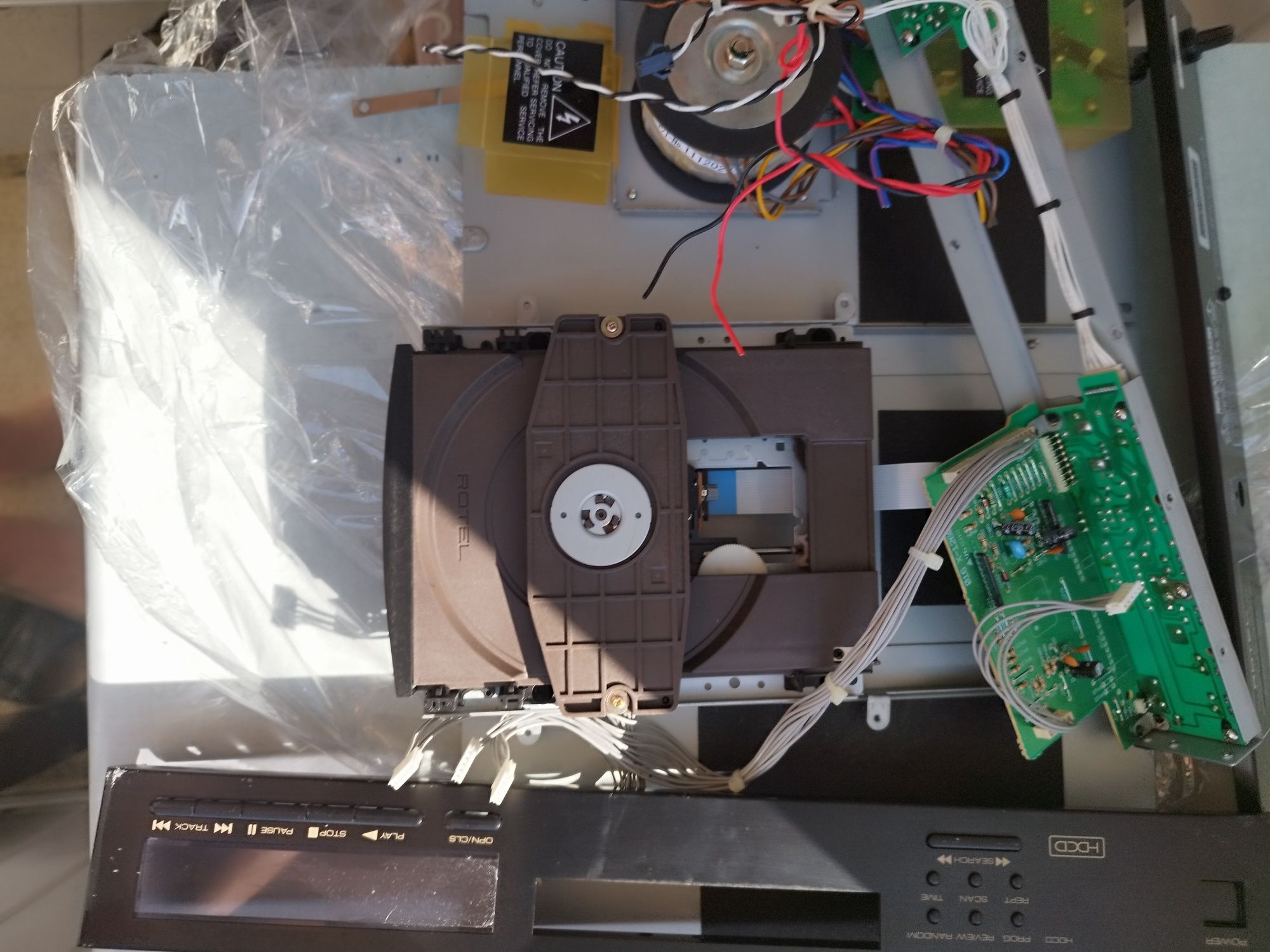 Програвач CD Rotel RCD 971 на запчастини. CD Механізм KSS-213B