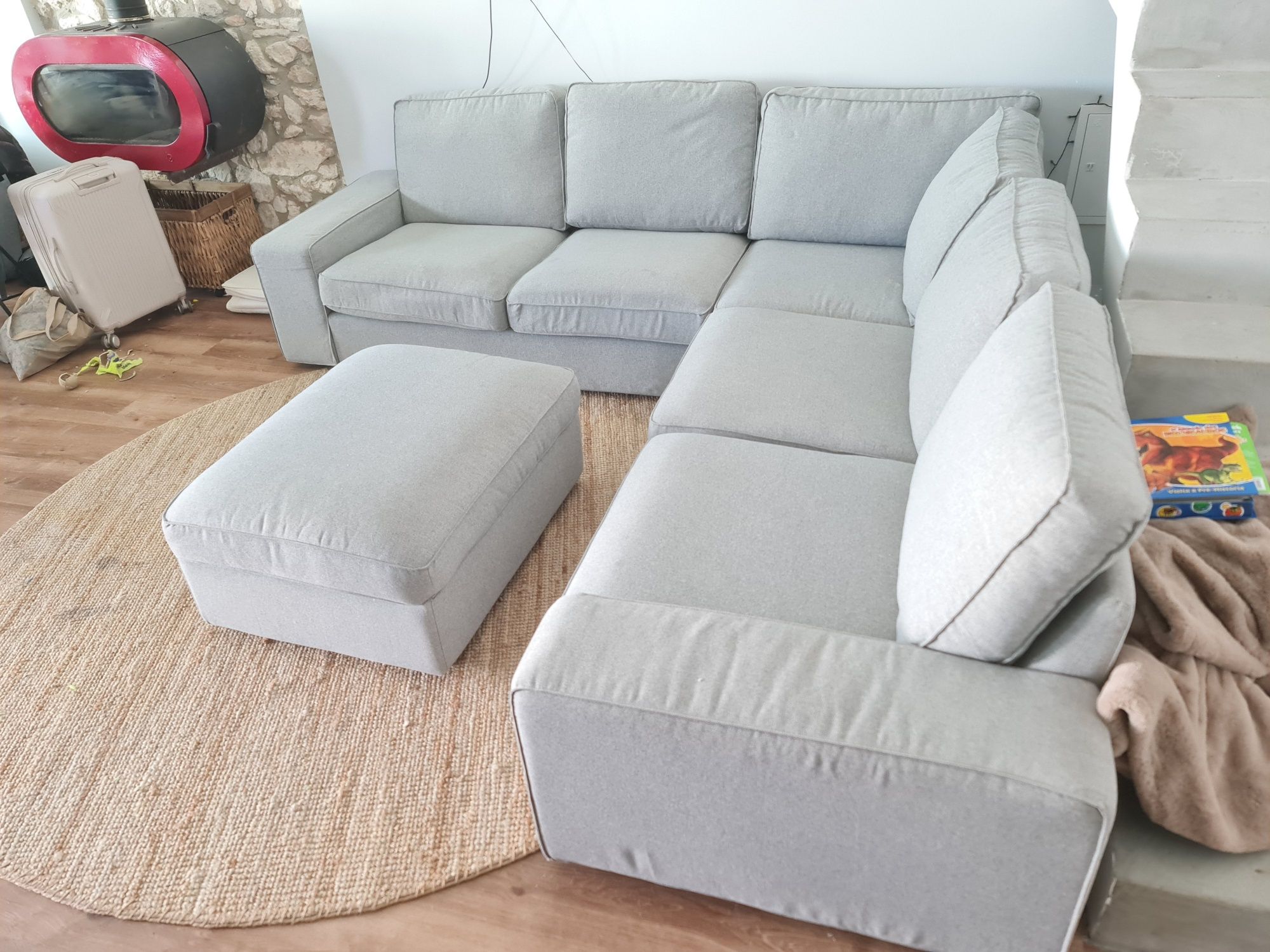 Sofá 5 lugares (2.56x2.56m)